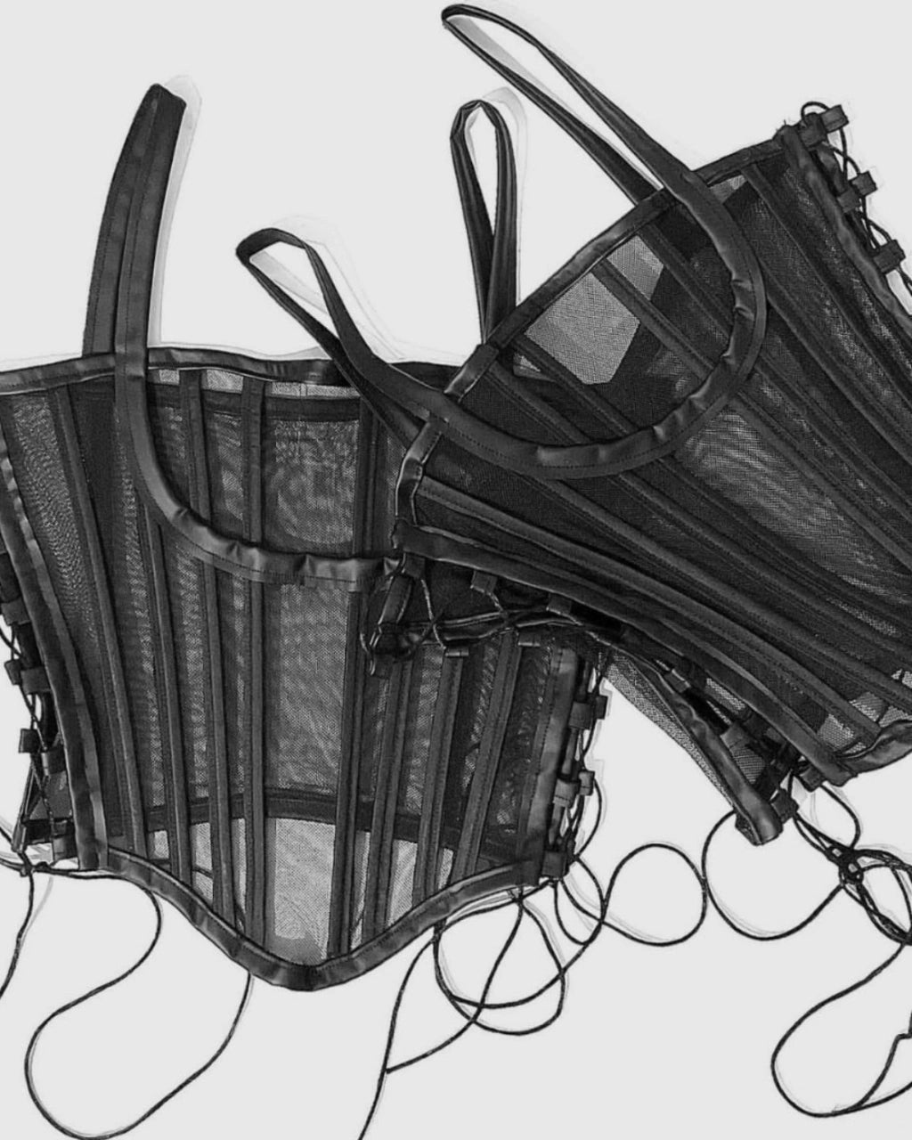 U mesh corset