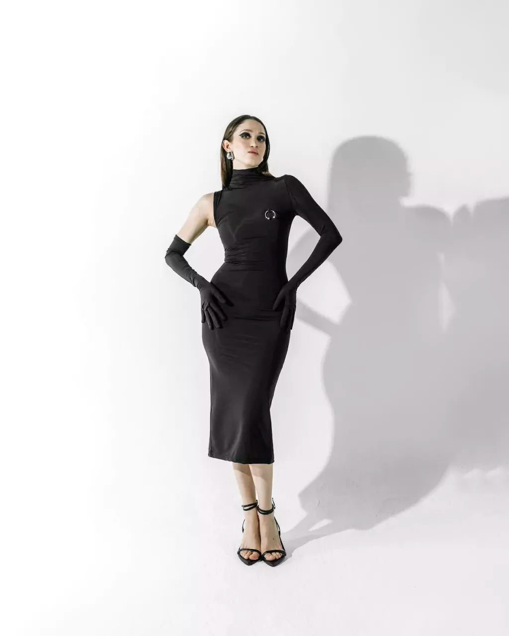Septum midi dress