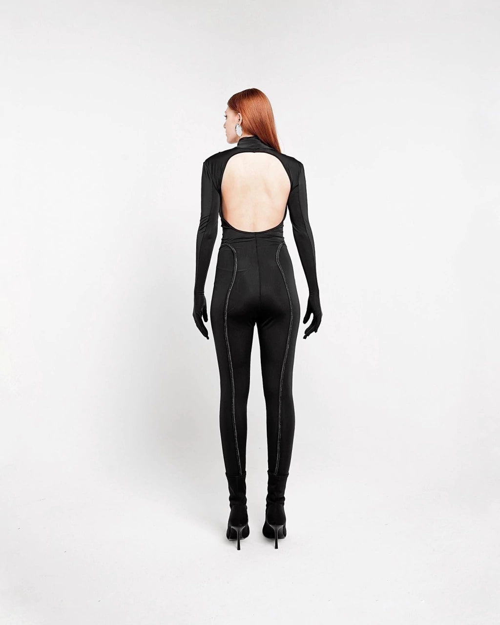 U catsuit with open back