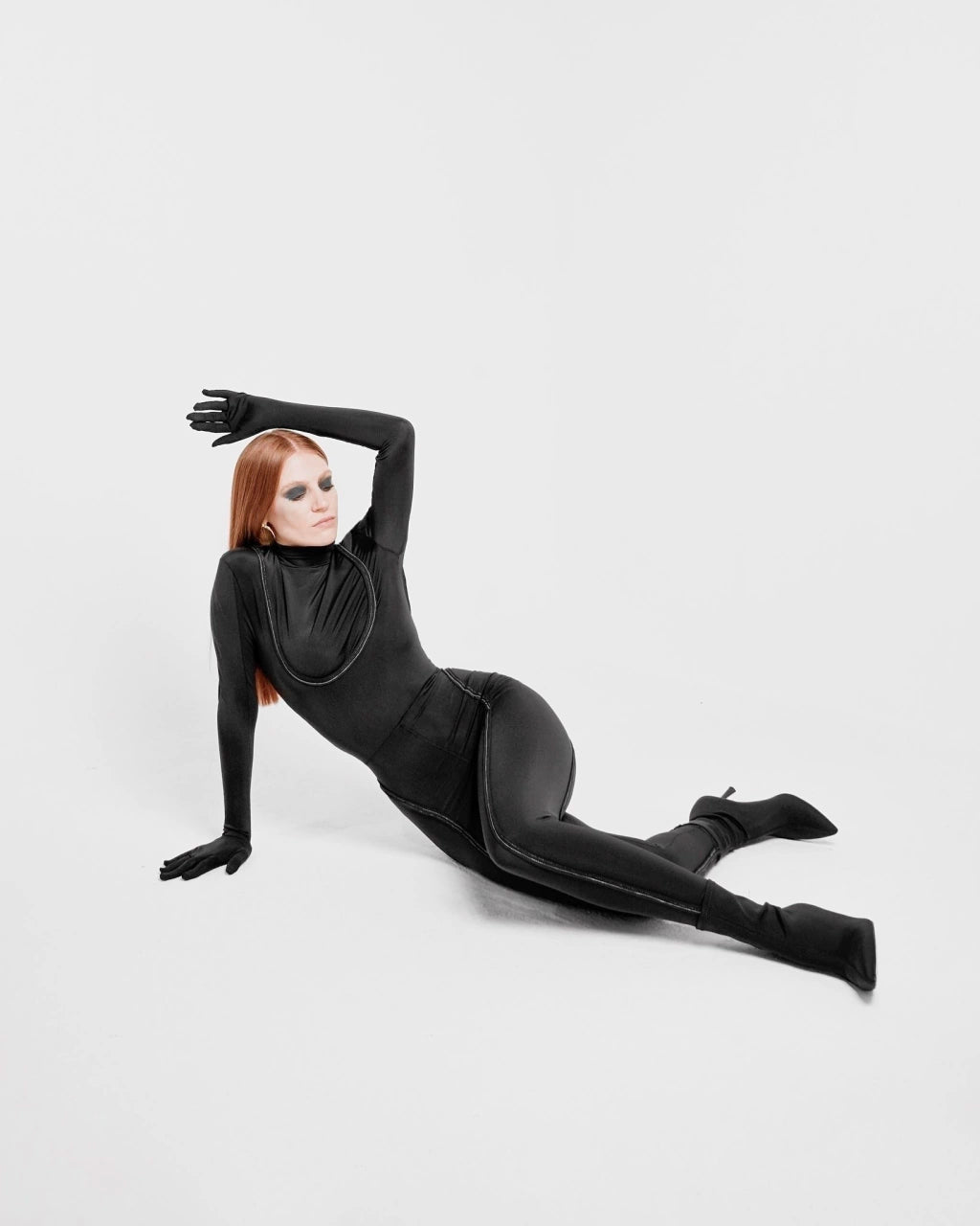 U catsuit with open back