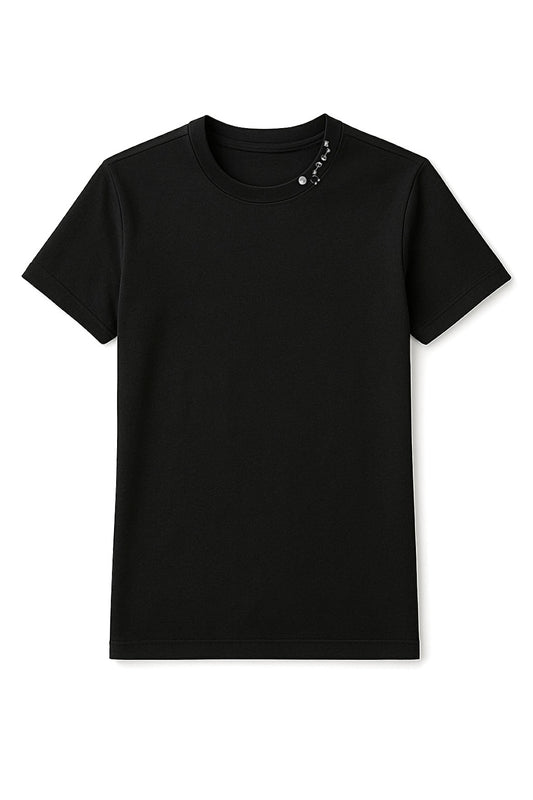 Slim pierced t-shirt