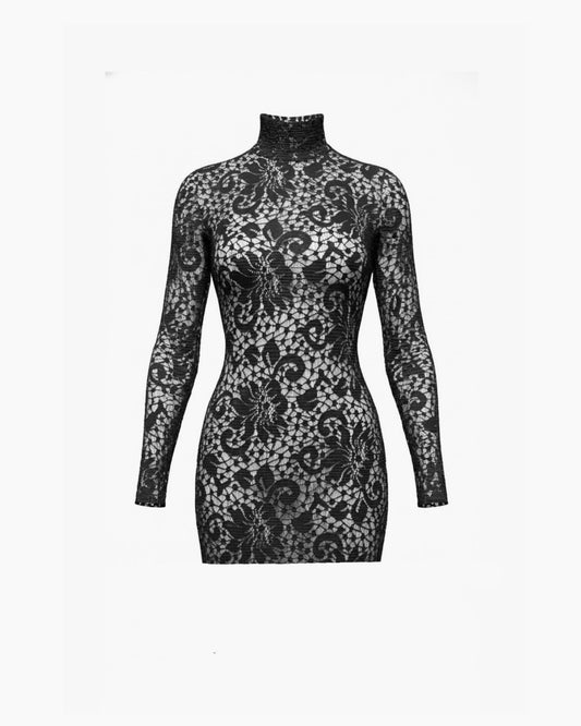 Lace mini dress
