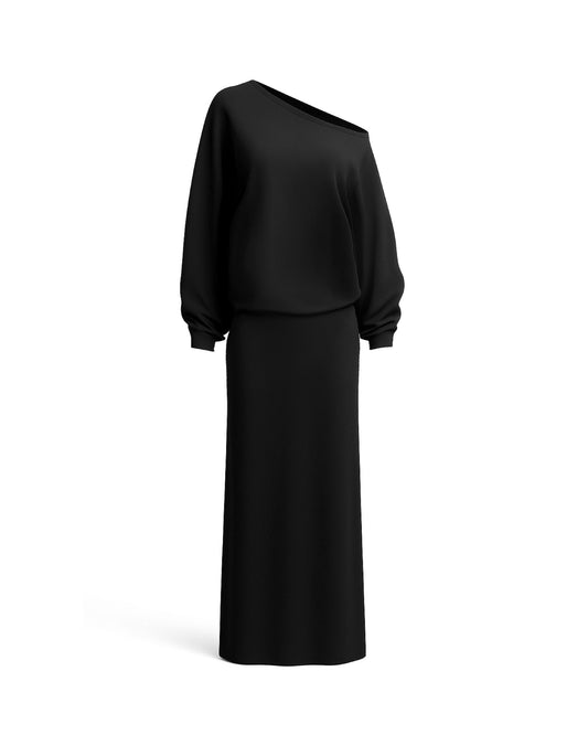Balloon maxi dress