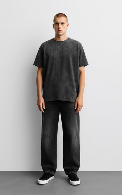 Oversized acid wash t-shirt