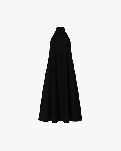 Flowy halter maxi dress