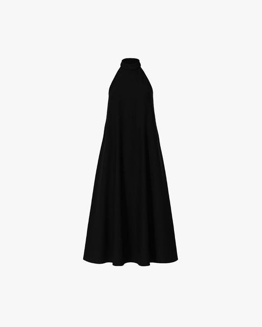 Flowy halter maxi dress